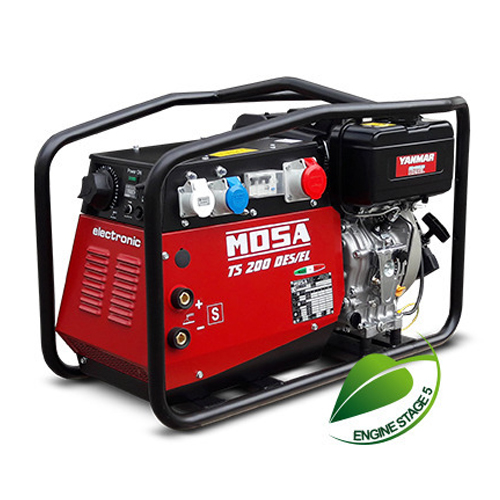 MOSA TS 200 DES/CF Diesel E/F Welder Generator