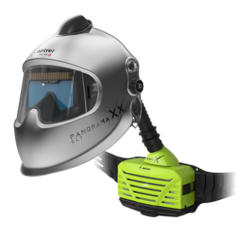 Optrel Panoramaxx CLT Welding Helmet and E3000X PAPR System 18HR