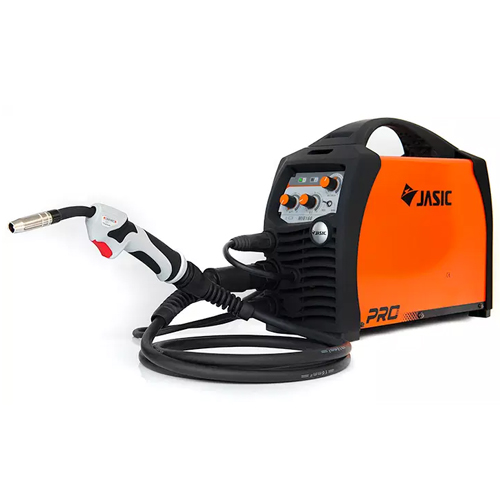Jasic MIG 160 Compact Inverter Welder - Ready to weld package