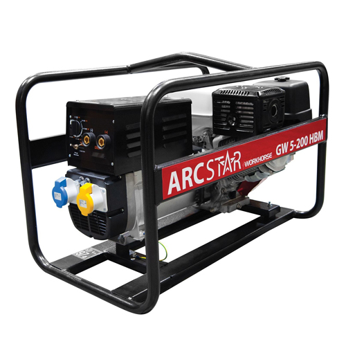 MOSA ArcStar GW5-200 HBM Welder Generator Package - Site ready
