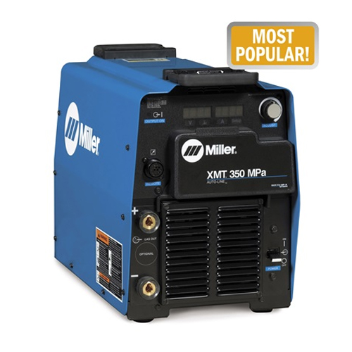 Miller XMT 350 MPa Pulsed Multiprocess MIG Welder - Powersource only